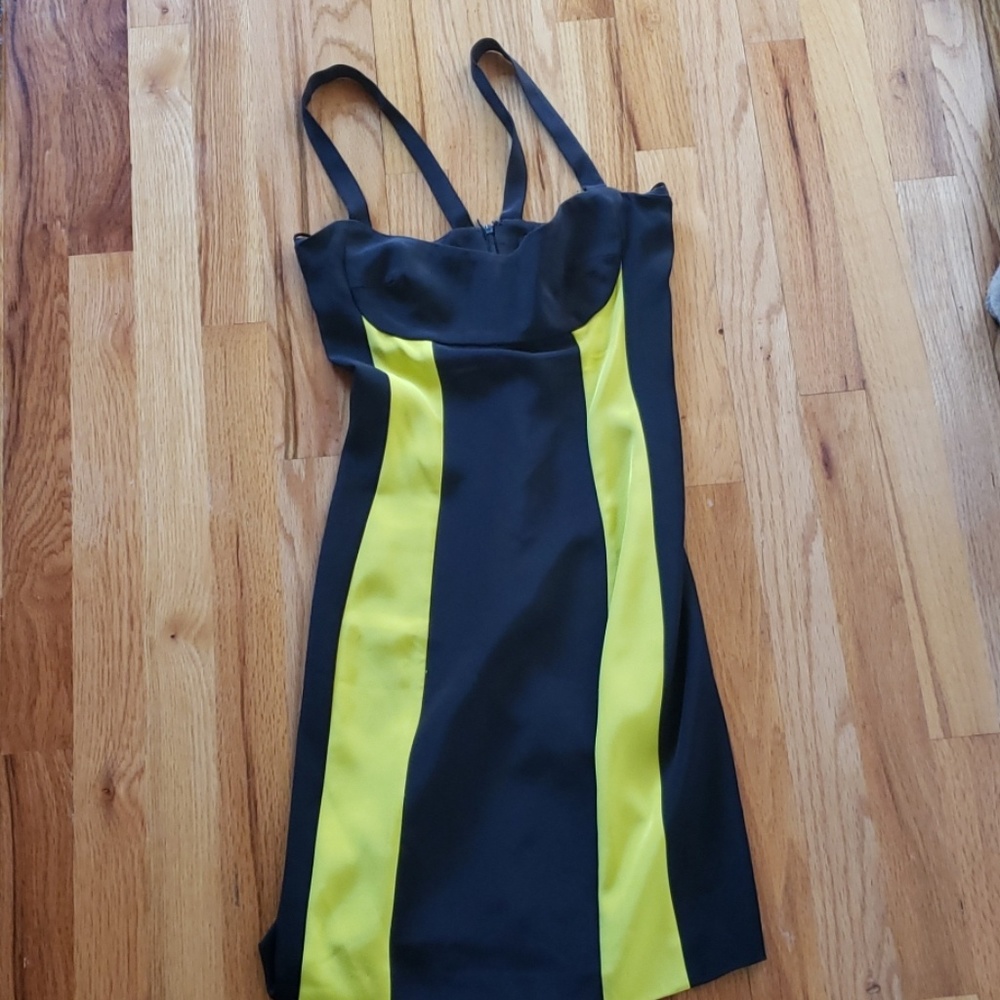 Jay Godfrey | Black cocktail dress.